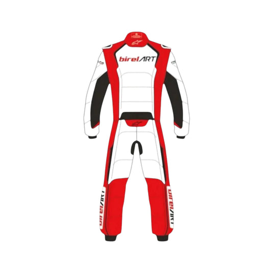 2018 Birel ART Go Kart Racing Suit featuring Birel ART inspired karting graphics and professional motorsport detailing