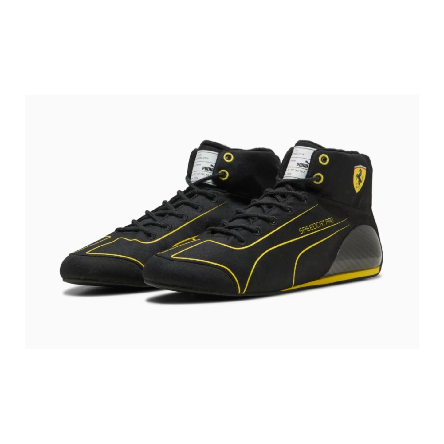 2024 Ferrari Monza GP F1 racing shoes featuring Ferrari inspired styling and Monza race detailing