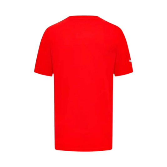 Ferrari Shield F1 Racing T-Shirt in red with iconic Ferrari Shield logo and premium motorsport styling
