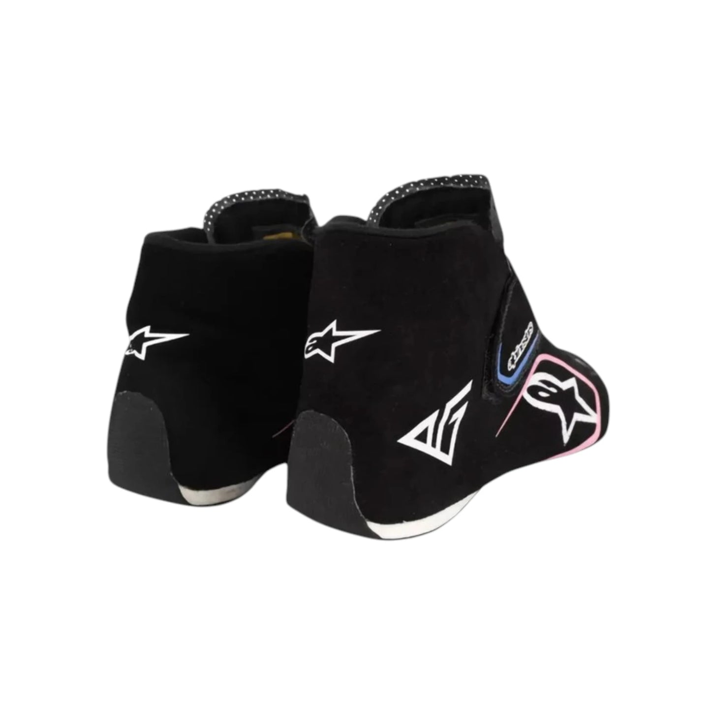 Pierre Gasly 2023 Alpine Monaco GP F1 racing shoes featuring Alpine inspired styling and Monaco Grand Prix detailing