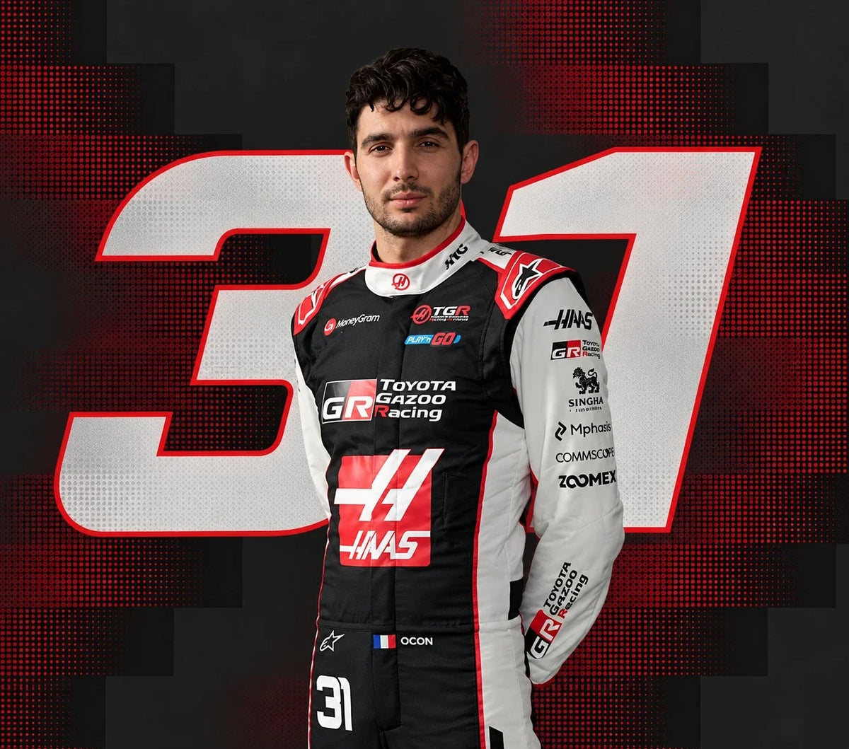 Esteban Ocon Haas