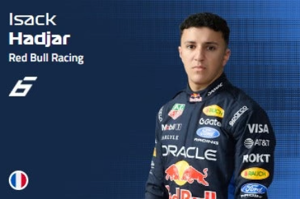 Isack Hadjar Red Bull