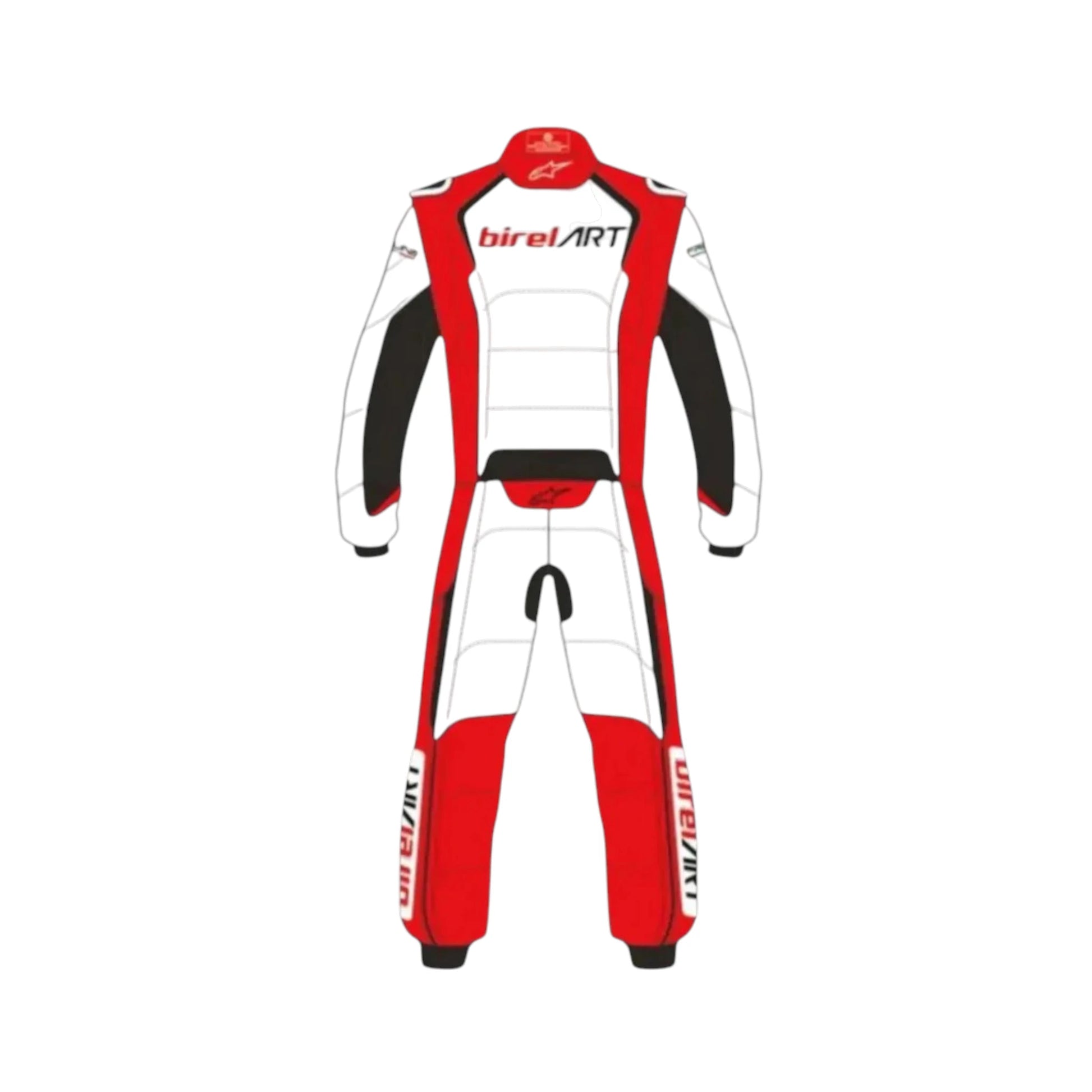 2018 Birel ART Go Kart Racing Suit featuring Birel ART inspired karting graphics and professional motorsport detailing