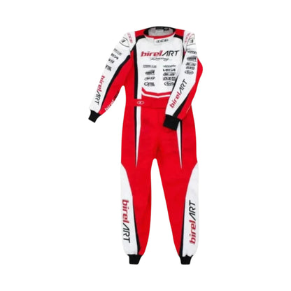2020 Birel ART Go Kart Racing Suit featuring Birel ART inspired karting graphics and professional motorsport detailing