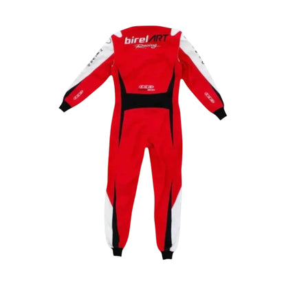 2020 Birel ART Go Kart Racing Suit featuring Birel ART inspired karting graphics and professional motorsport detailing