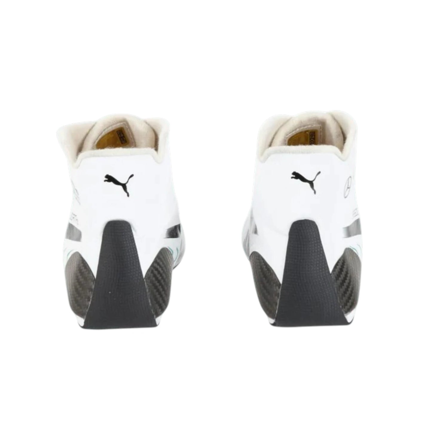 2020 Mercedes-AMG Petronas F1 racing shoes featuring Mercedes-AMG styling and motorsport detailing