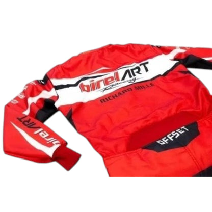 2023 Birel ART Go Kart Racing Suit featuring authentic Birel ART inspired karting graphics and professional motorsport detailing