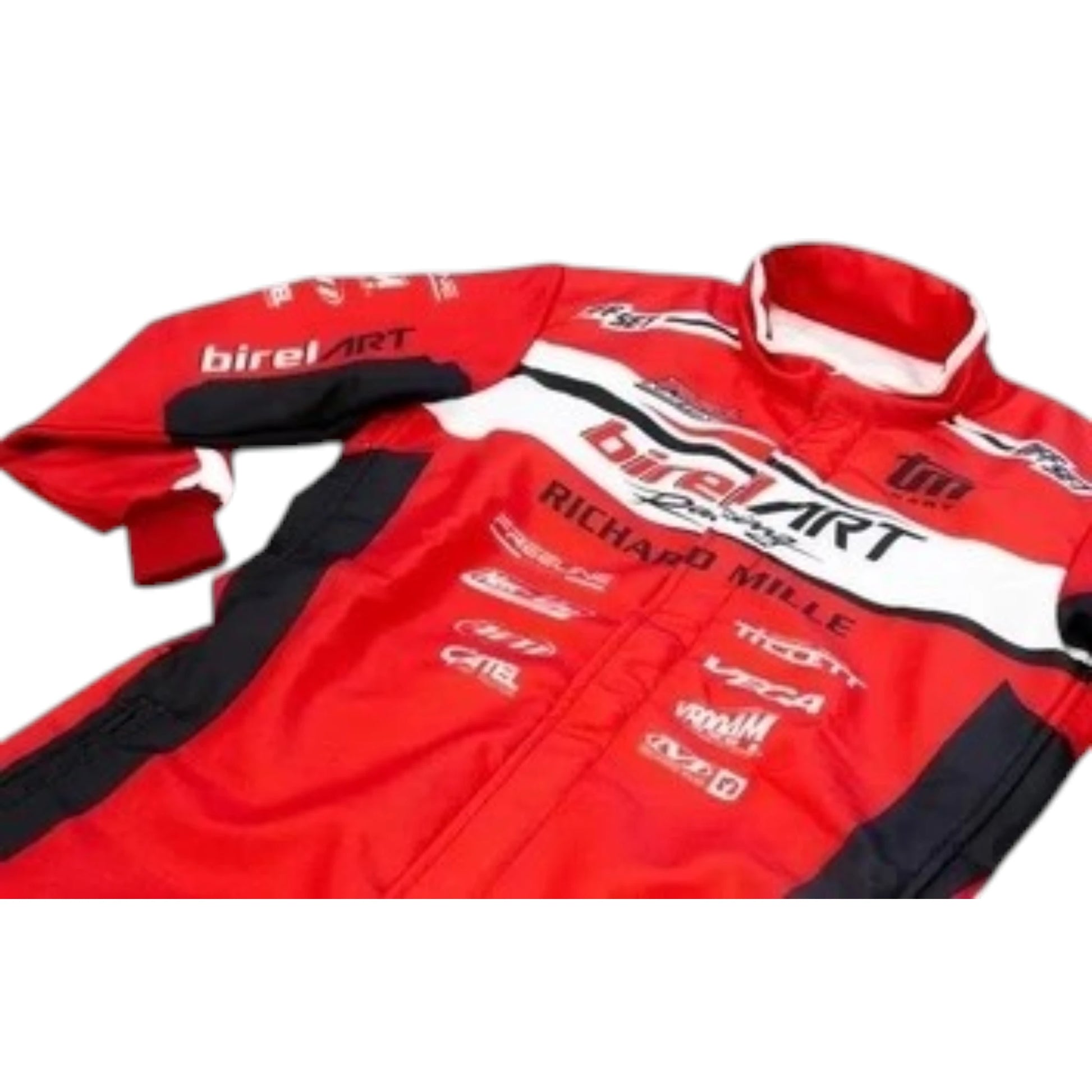 2023 Birel ART Go Kart Racing Suit featuring authentic Birel ART inspired karting graphics and professional motorsport detailing