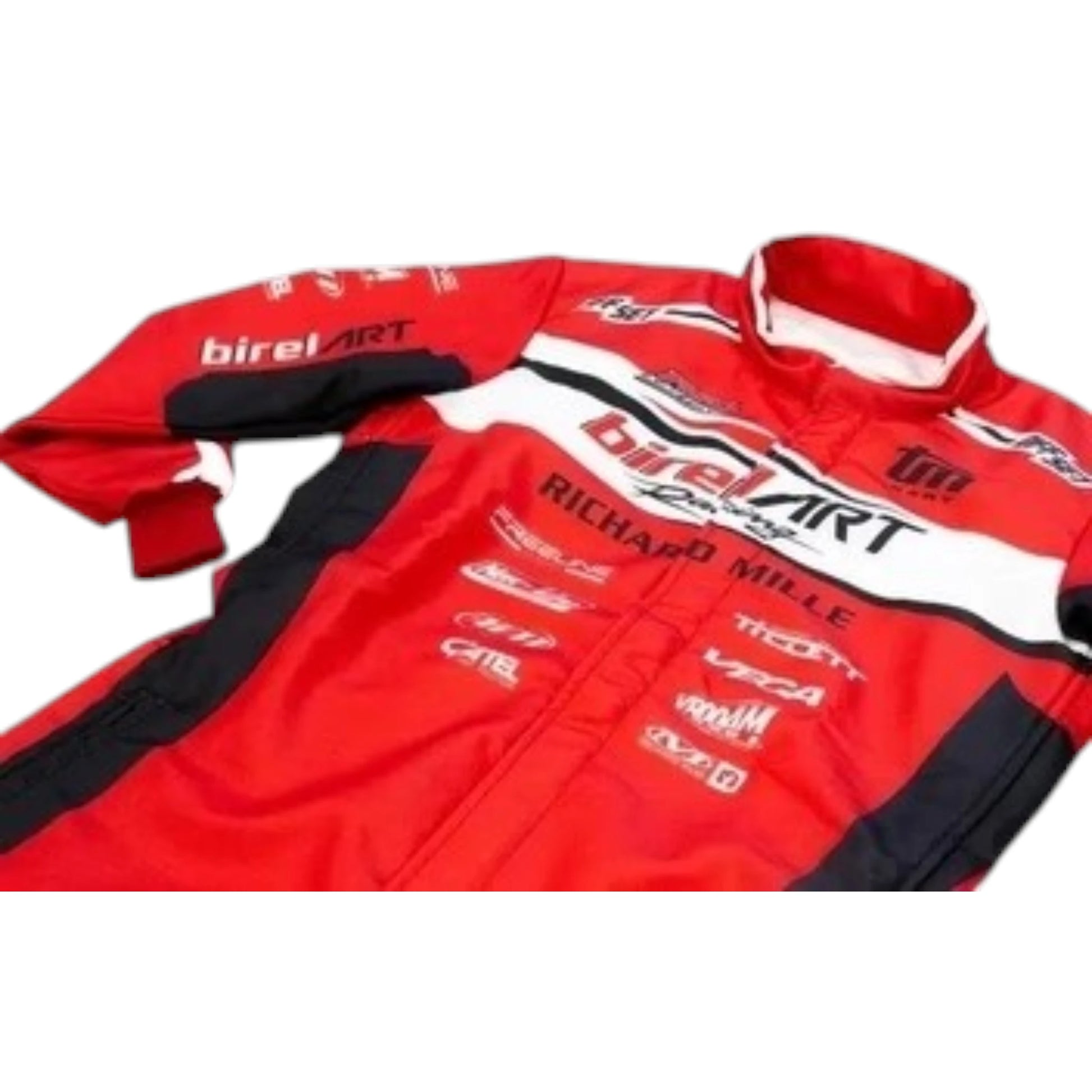 2023 Birel ART Go Kart Racing Suit featuring authentic Birel ART inspired karting graphics and professional motorsport detailing