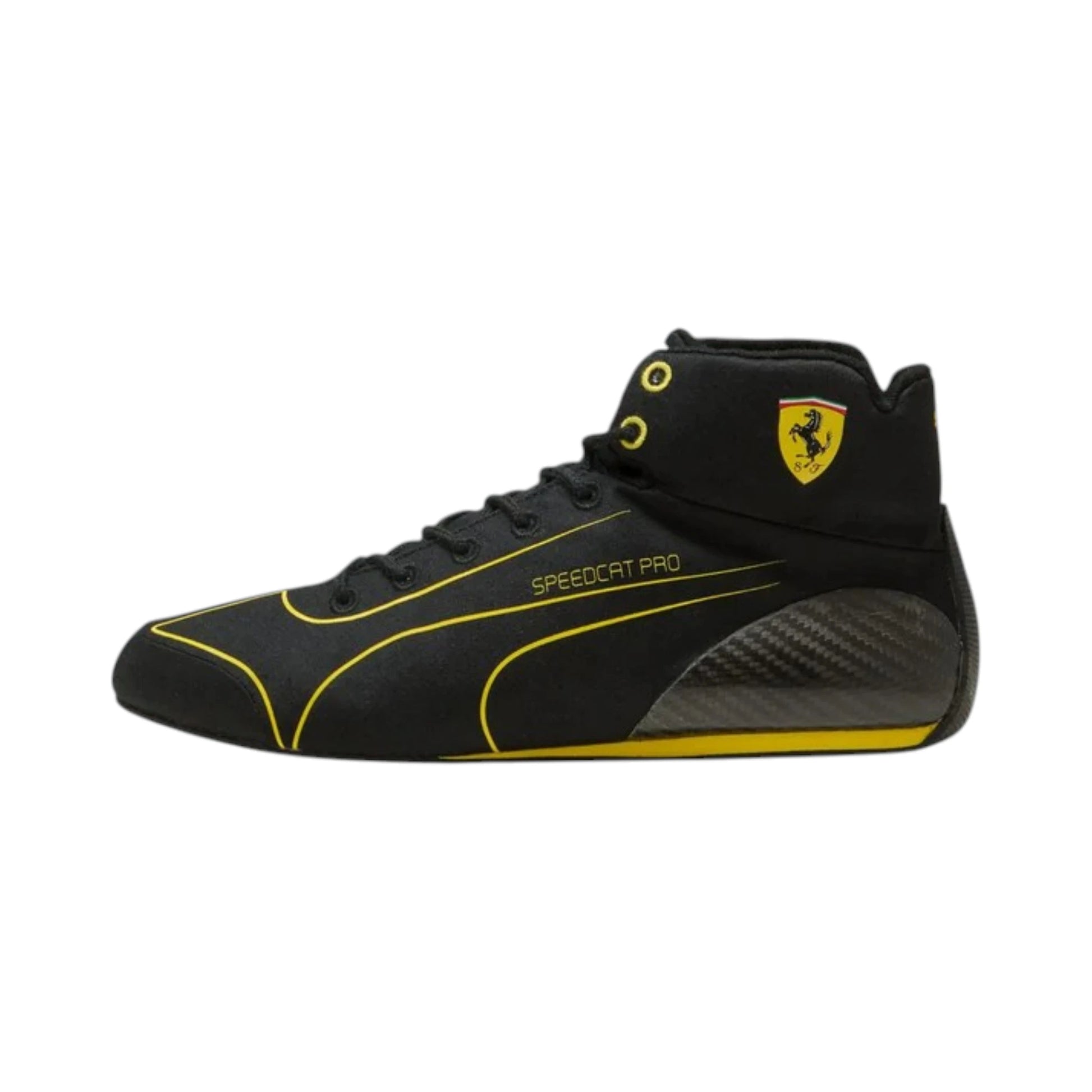 2024 Ferrari  Monza GP F1 racing shoes featuring Ferrari inspired styling and Monza race detailing