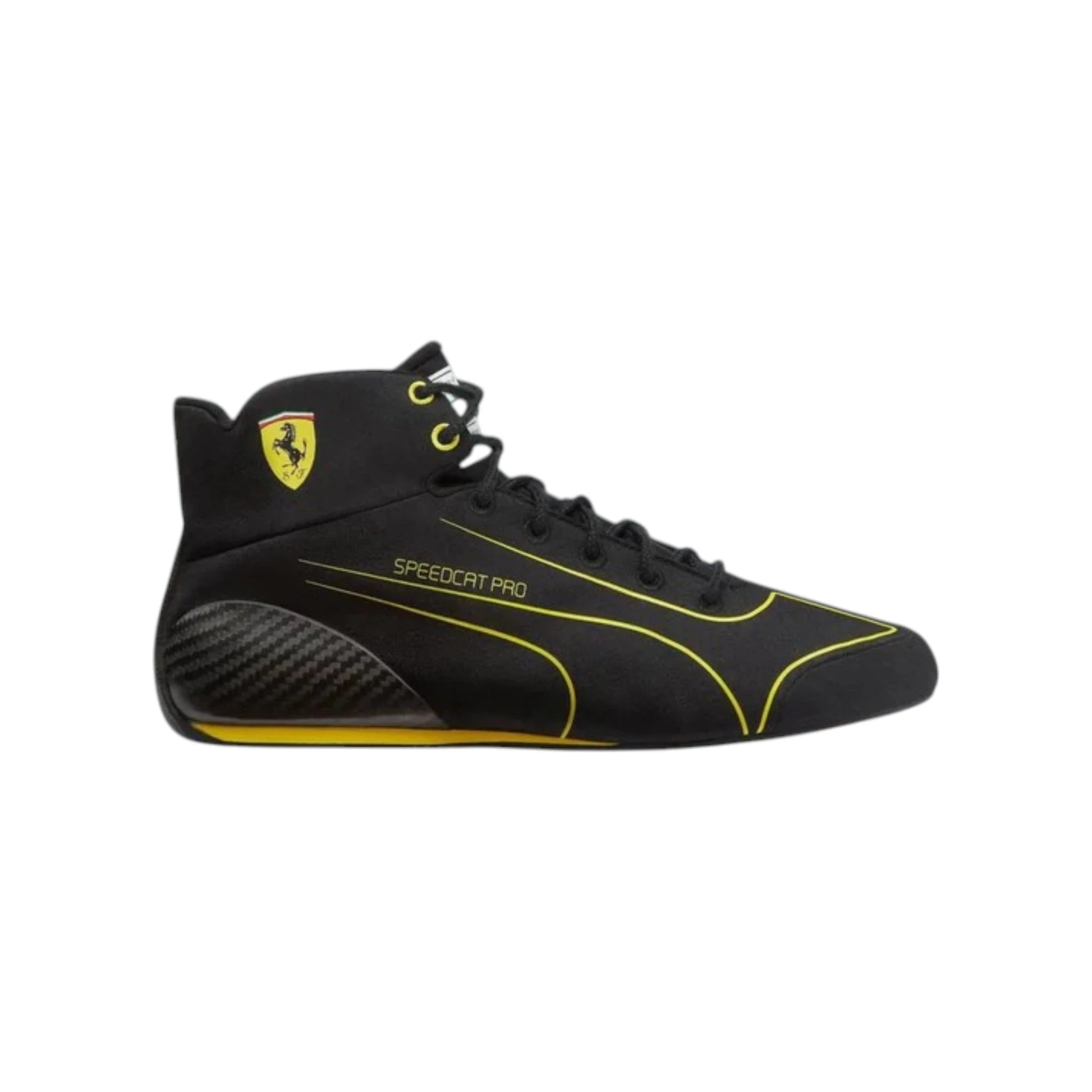 2024 Ferrari Monza GP F1 racing shoes featuring Ferrari inspired styling and Monza race detailing