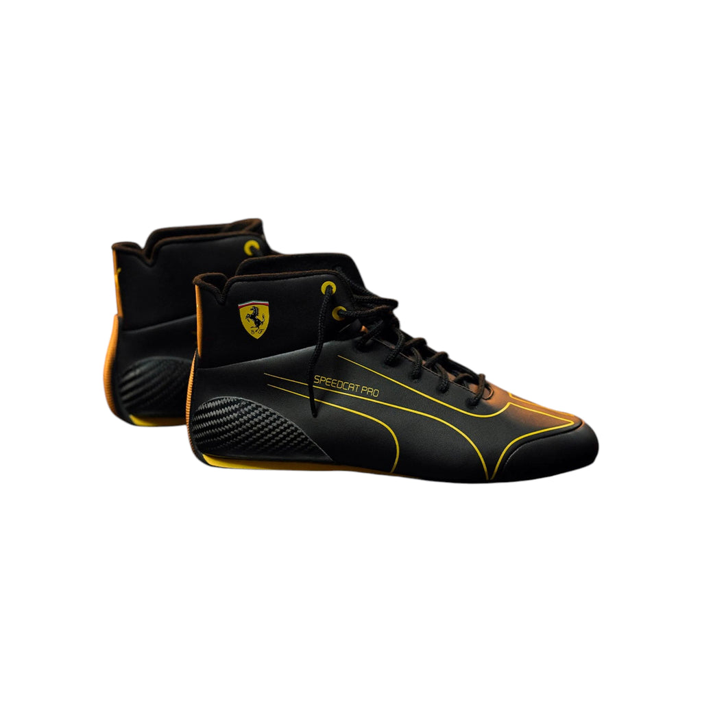2024 Ferrari Monza GP F1 racing shoes featuring Ferrari inspired styling and Monza race detailing