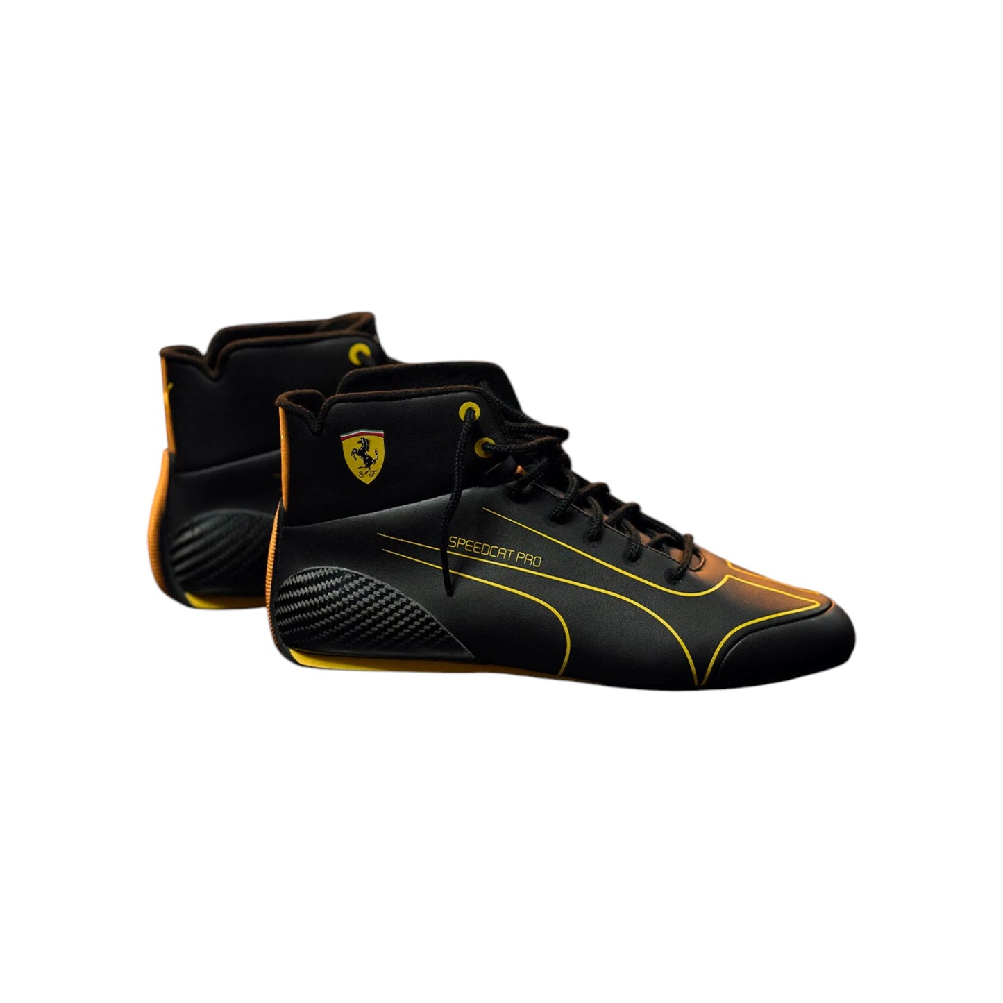 2024 Ferrari Monza GP F1 racing shoes featuring Ferrari inspired styling and Monza race detailing