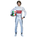 Antonio Giovinazzi 2019 Alfa Romeo F1 race suit in red white and black with sponsor logos