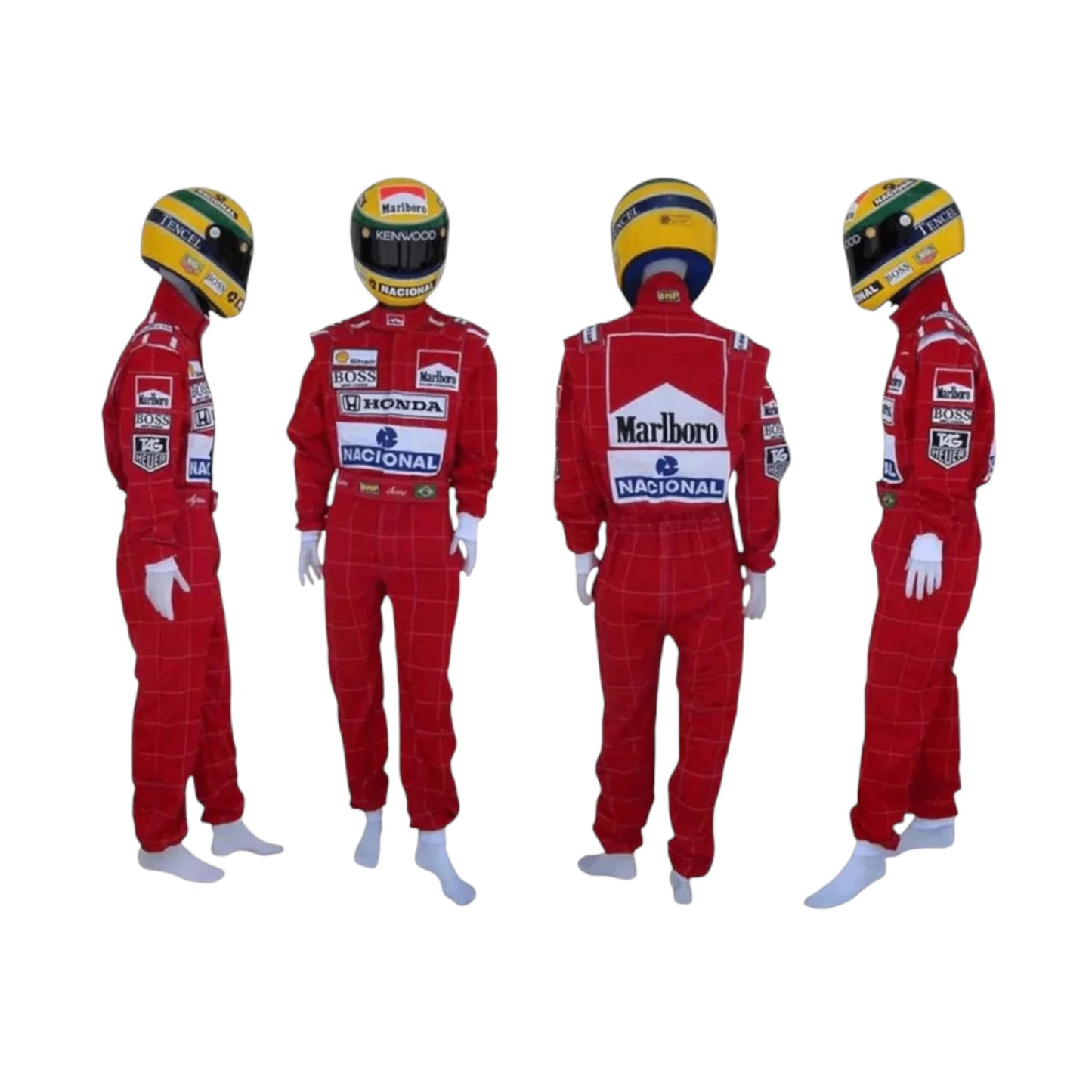 Ayrton Senna 1991 Mclaren United States GP F1 Racing Suit
