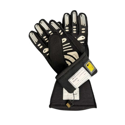 Charles Leclerc 2020 Ferrari F1 racing gloves with team branding and sponsor logos