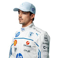 Charles Leclerc 2025 Ferrari Monaco GP F1 race suit with sponsor branding and Monaco Grand Prix detailing