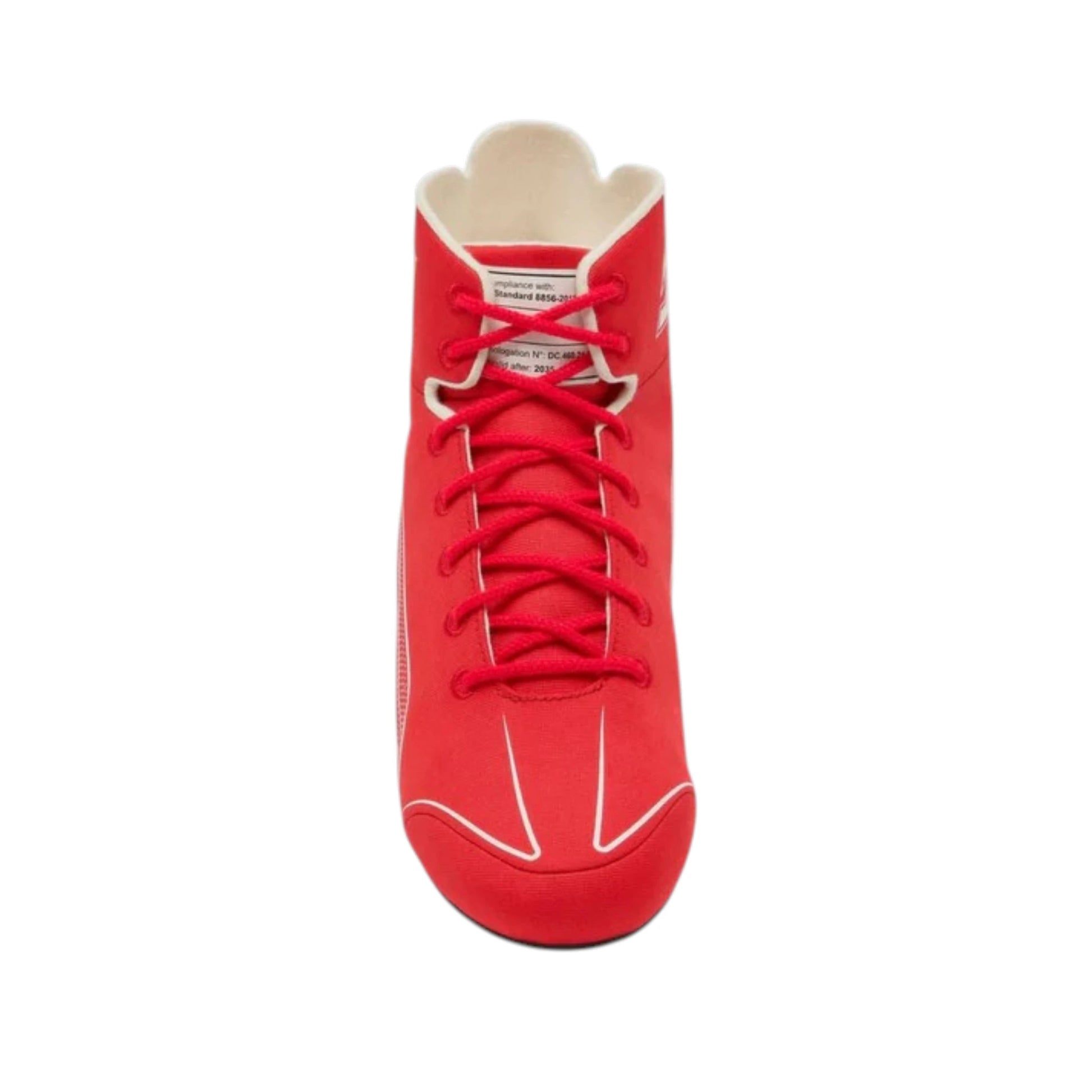Charles Leclerc 2026 Ferrari F1 racing shoes featuring Ferrari inspired styling and motorsport detailing