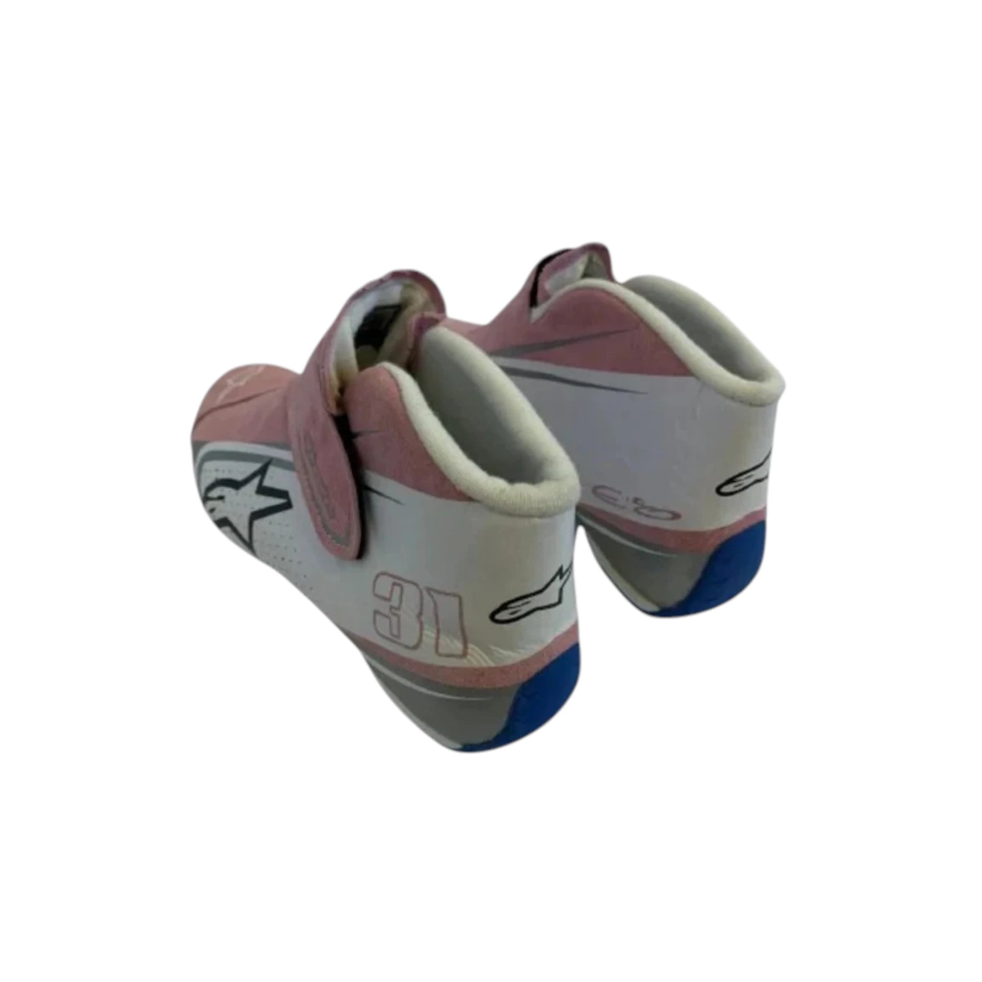 Esteban Ocon 2018 F1 racing shoes featuring motorsport inspired styling and racing detailing