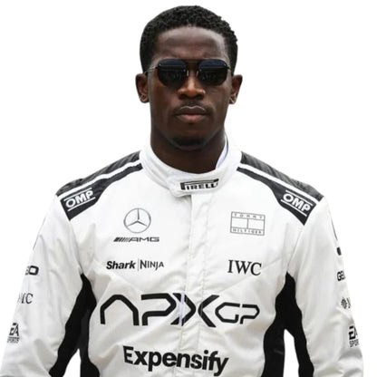 Damson Idris F1 movie 2025 Joshua Pearce race suit replica authentic APXGP Formula 1 design