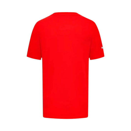 Ferrari Shield F1 Racing T-Shirt in red with iconic Ferrari Shield logo and premium motorsport styling