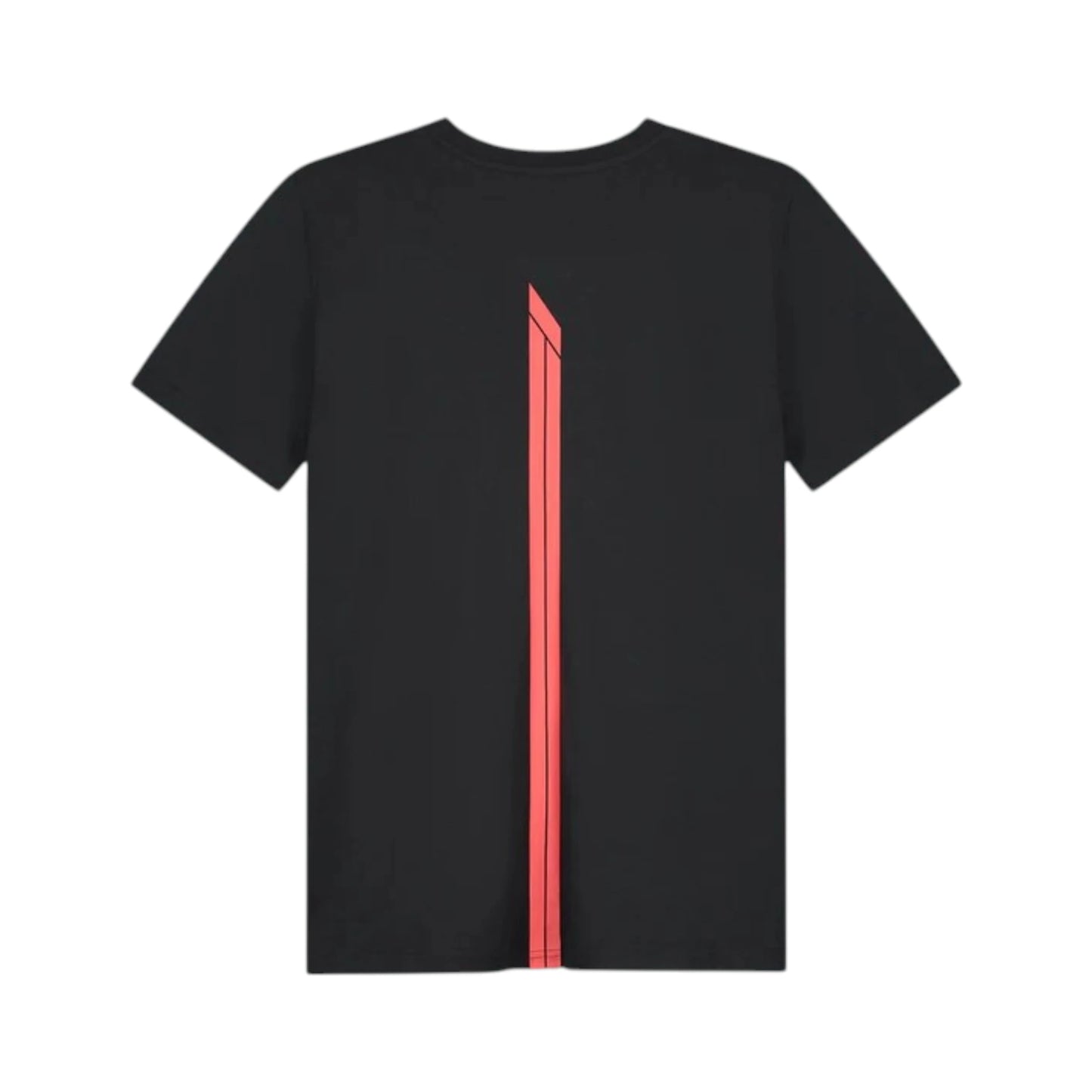 Formula 1 2026 Essentials T-Shirt in black featuring a minimalist white F1 logo on the chest
