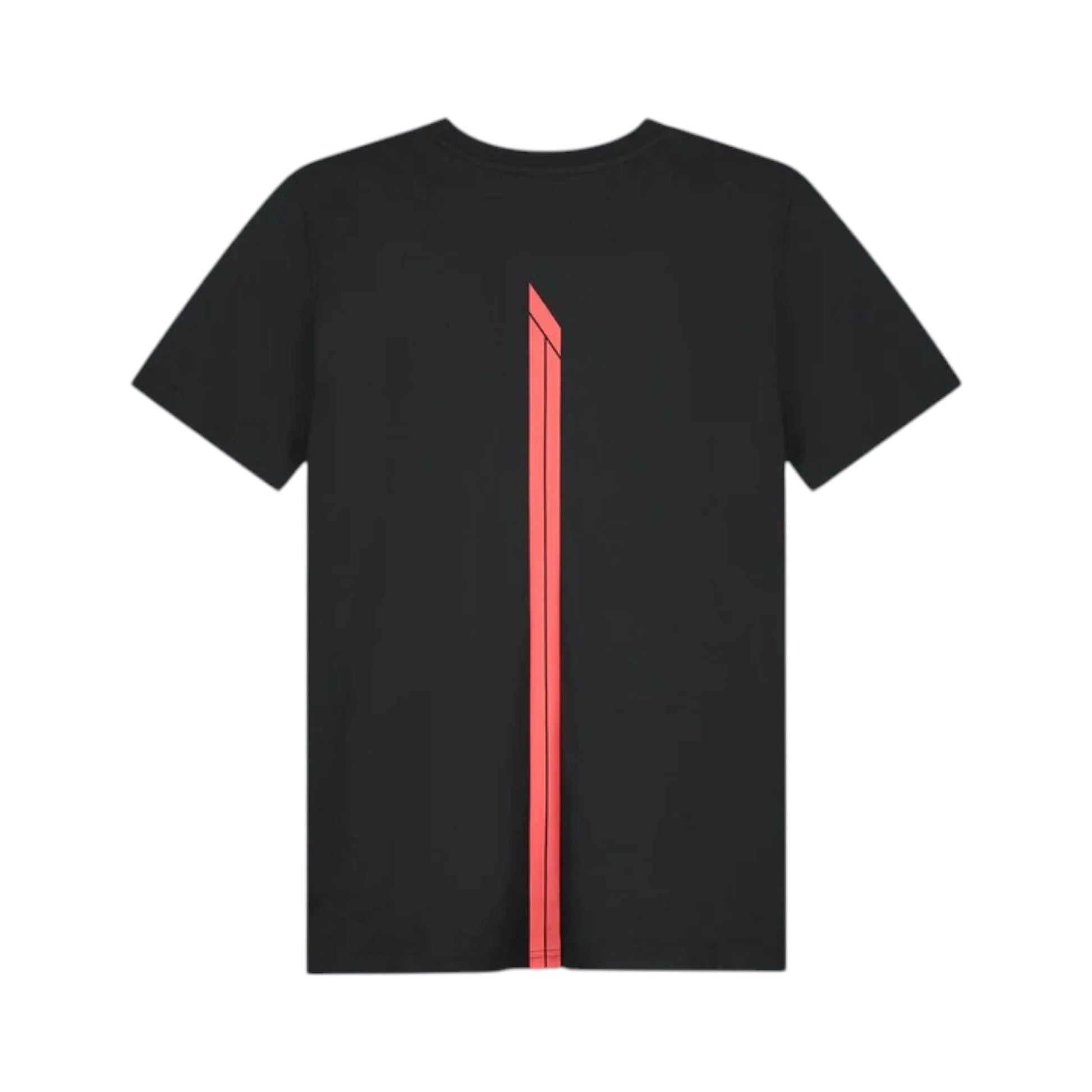 Formula 1 2026 Essentials T-Shirt in black featuring a minimalist white F1 logo on the chest