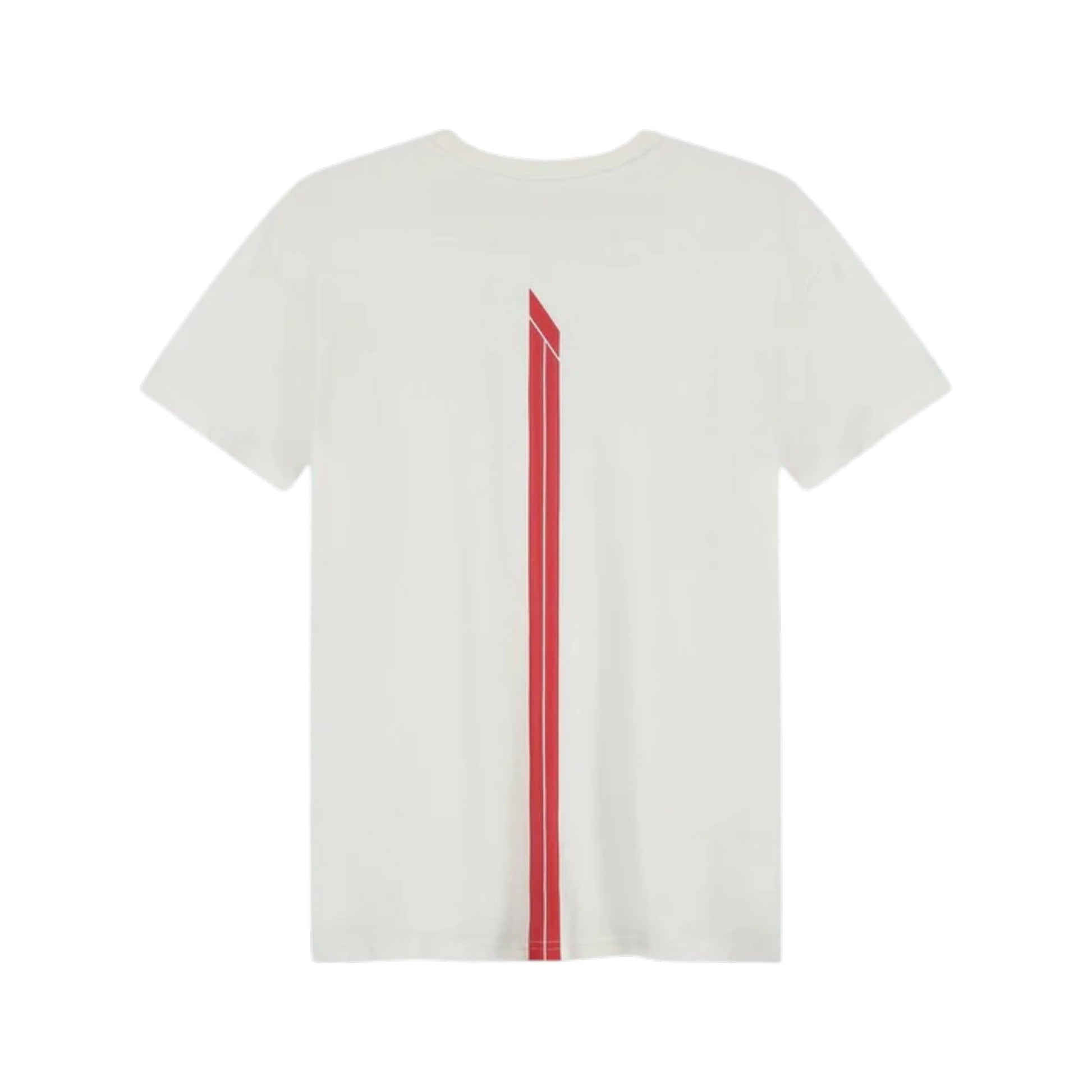 Formula 1 2026 Essentials T-Shirt in white featuring a minimalist white F1 logo on the chest