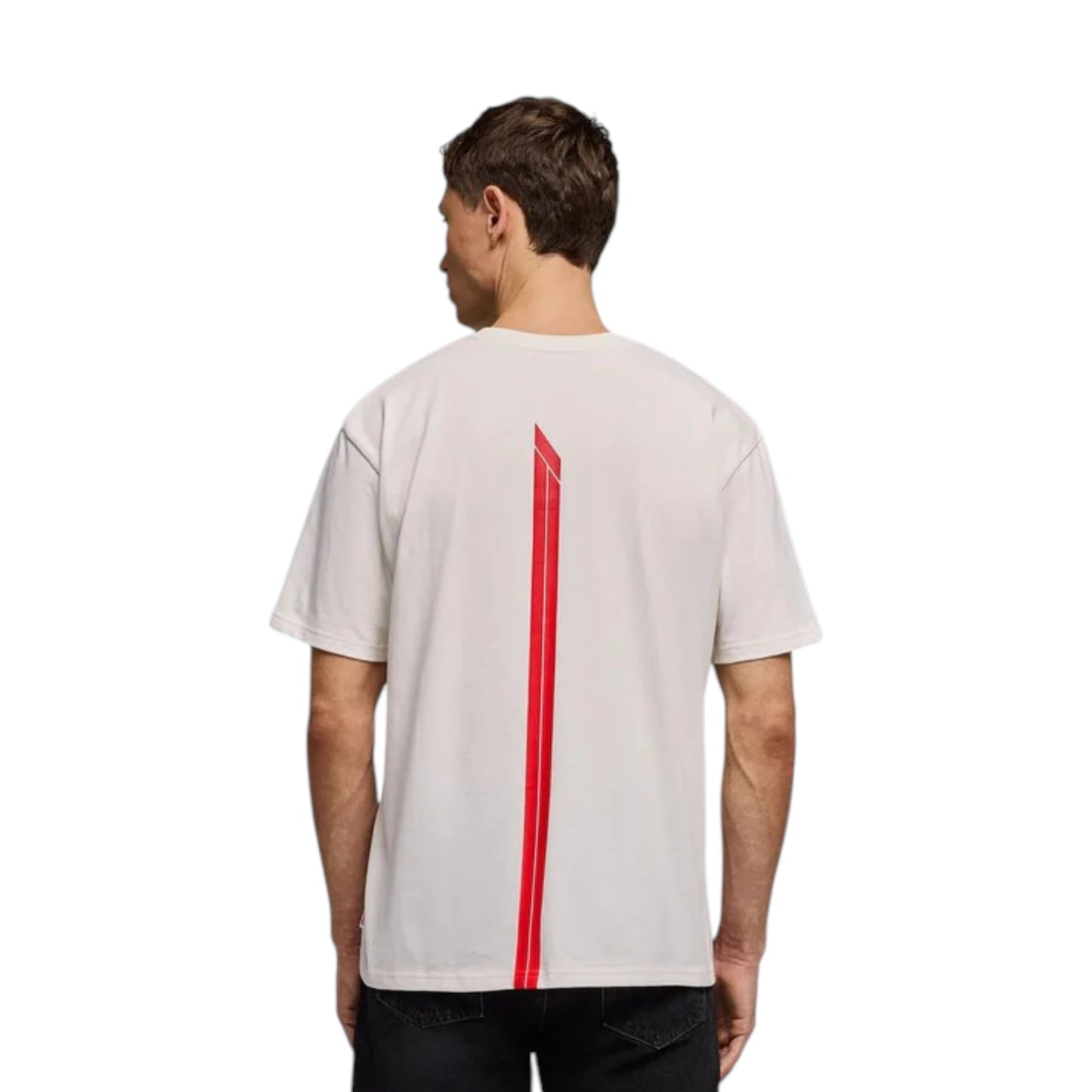 Formula 1 2026 Essentials T-Shirt in white featuring a minimalist white F1 logo on the chest