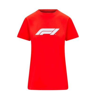 Formula 1 2026 Fuel for Fans Women's T-Shirt in red featuring official inspired F1 logo graphic