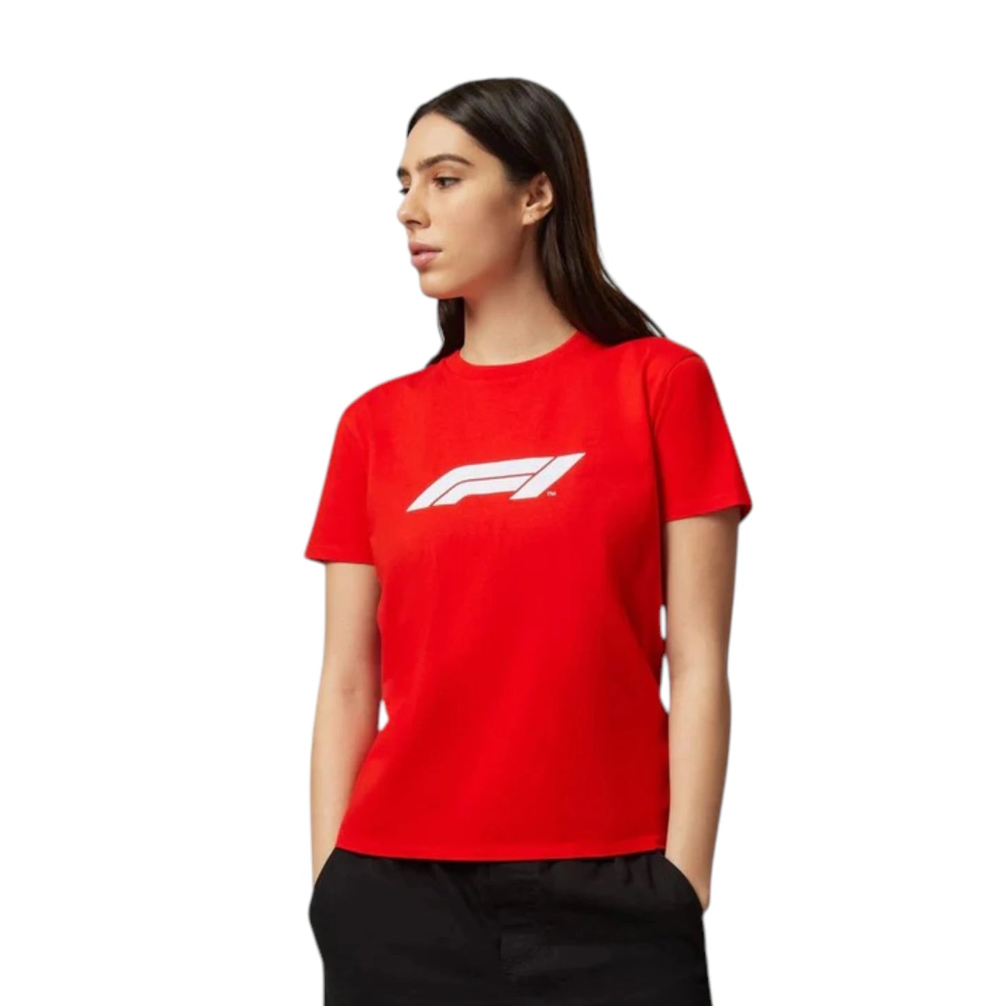 Formula 1 2026 Fuel for Fans Women's T-Shirt in red featuring official inspired F1 logo graphic