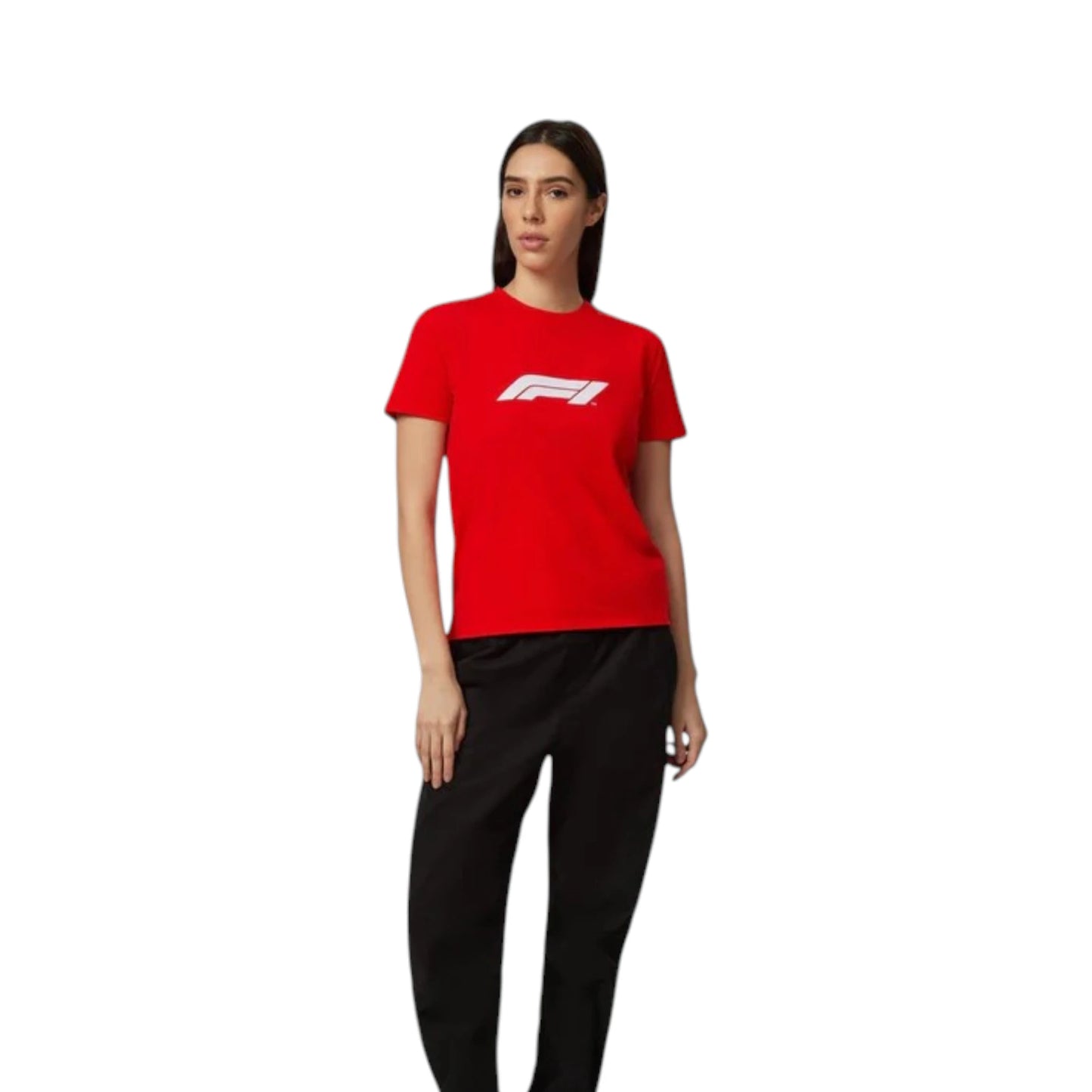 Formula 1 2026 Fuel for Fans Women's T-Shirt in red featuring official inspired F1 logo graphic
