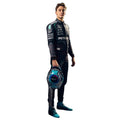 George Russell 2026 Mercedes AMG Petronas Japanese GP F1 race suit in black with turquoise accents featuring sponsor logos