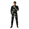 George Russell 2026 Mercedes AMG Petronas Japanese GP F1 race suit in black with Japanese inspired graphics and sponsor logos