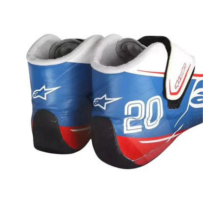 Kevin Magnussen 2022 Haas Italian GP Special Edition F1 racing shoes featuring Haas inspired styling and special edition detailing