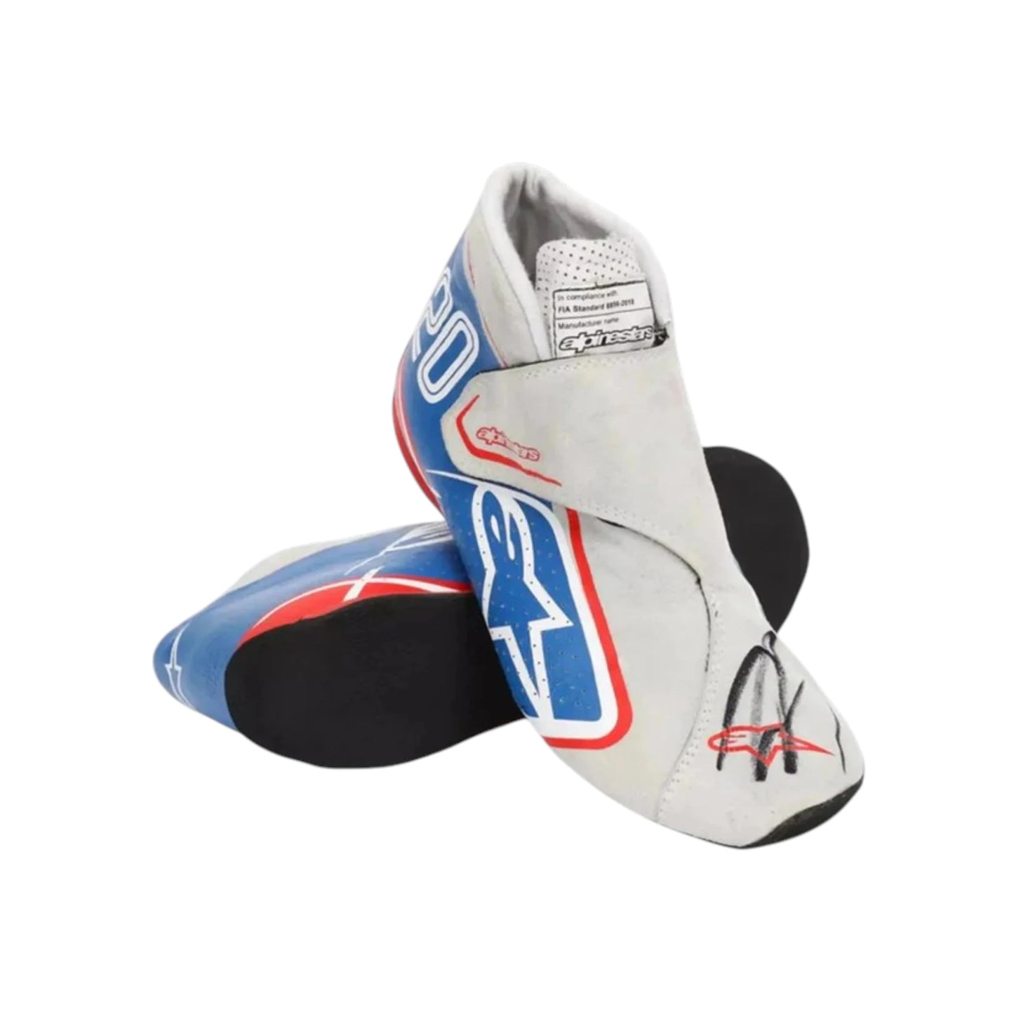 Kevin Magnussen 2022 Haas Italian GP Special Edition F1 racing shoes featuring Haas inspired styling and special edition detailing
