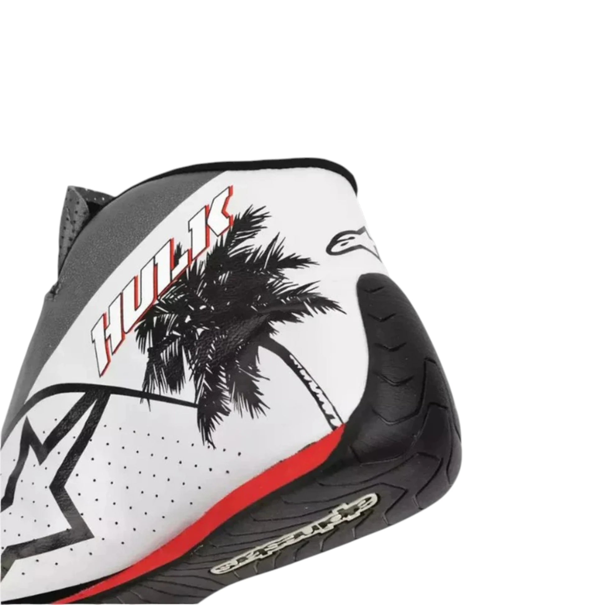 Kevin Magnussen 2023 Haas Miami GP F1 racing shoes featuring Haas inspired styling and Miami Grand Prix detailing