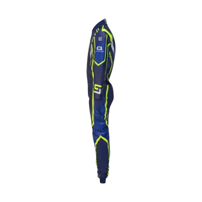 Lando Norris 2022 LN OMP Go Kart Racing Suit featuring LN inspired karting graphics and professional motorsport detailing