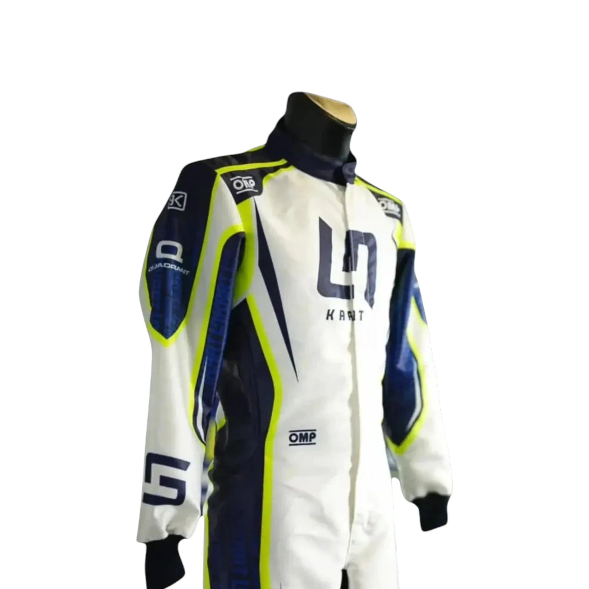 Lando Norris 2022 LN OMP Go Kart Racing Suit Overall featuring LN inspired karting graphics and professional racing design