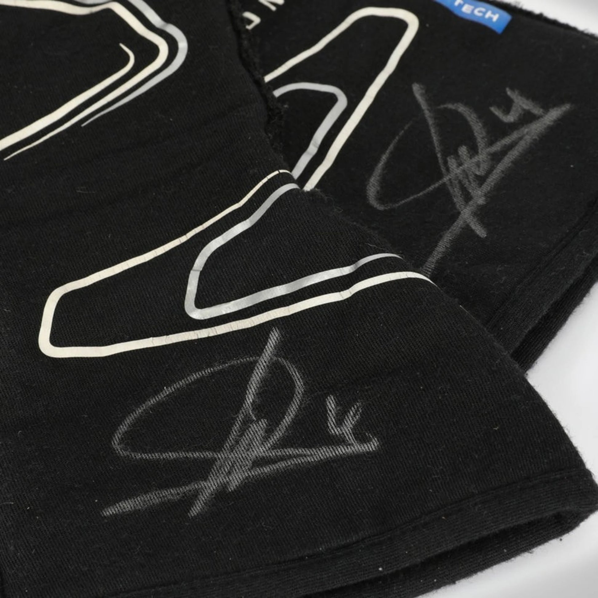 Lando Norris 2023 McLaren F1 Racing Gloves in black with McLaren sponsor logos and premium motorsport detailing