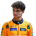 Lando Norris 2024 McLaren Singapore GP F1 race suit replica with papaya and special edition design