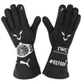 Lewis Hamilton 2020 Mercedes-AMG Petronas F1 racing gloves with team branding and sponsor logos