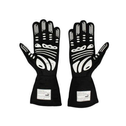 Lewis Hamilton 2022 Mercedes-AMG Petronas F1 racing gloves with team branding and sponsor logos