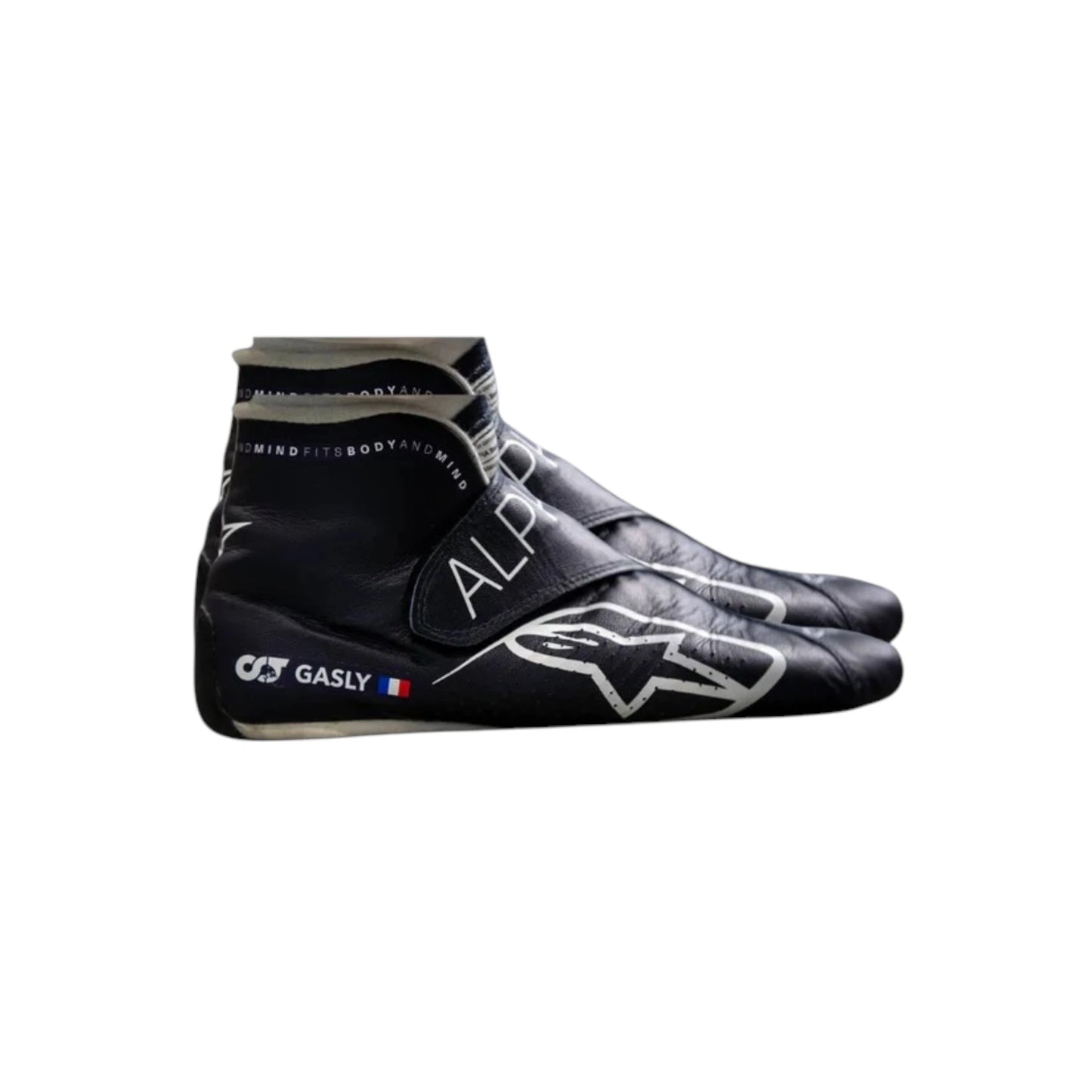 Pierre Gasly 2022 AlphaTauri F1 racing shoes featuring AlphaTauri inspired styling and motorsport detailing