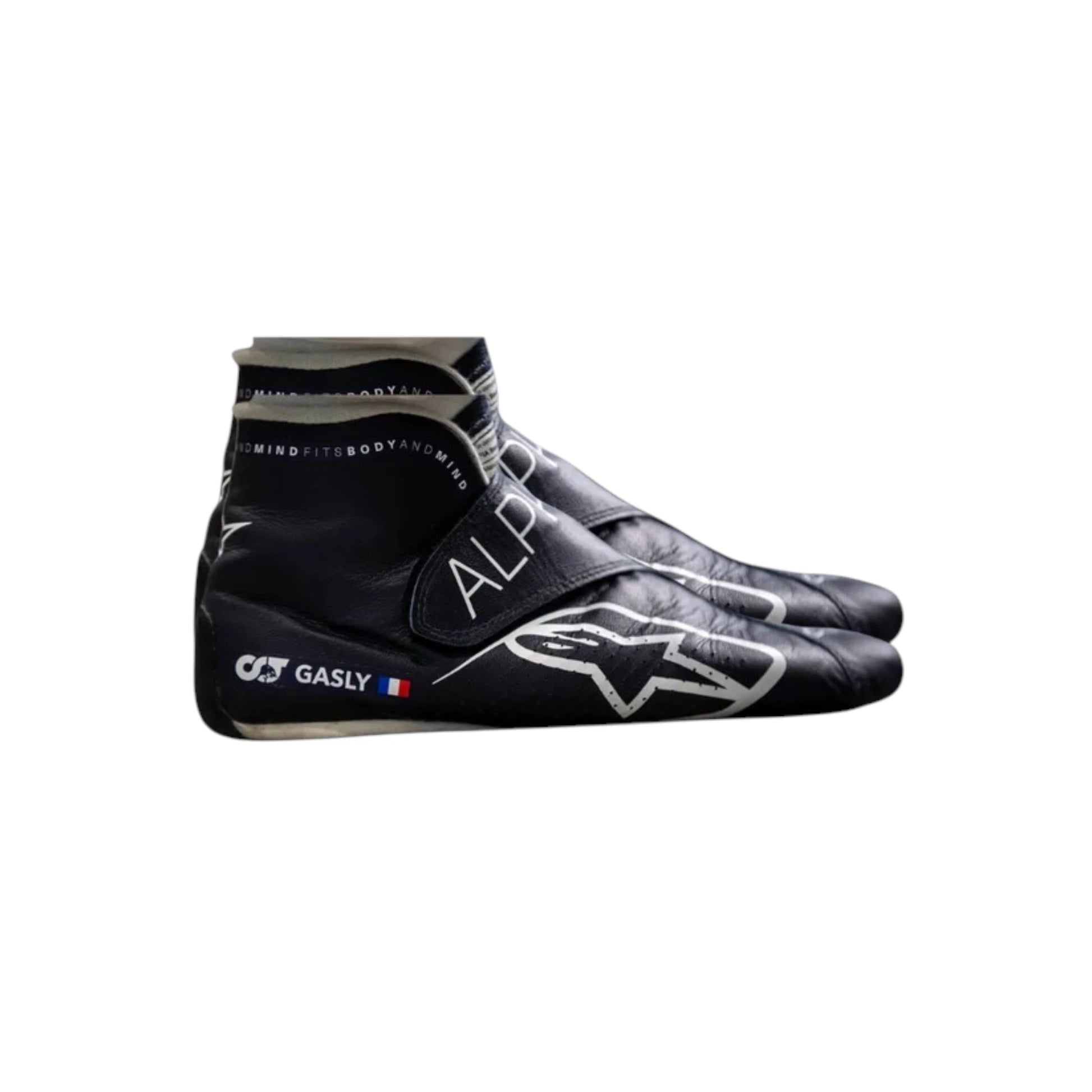 Pierre Gasly 2022 AlphaTauri F1 racing shoes featuring AlphaTauri inspired styling and motorsport detailing