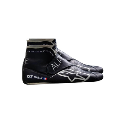 Pierre Gasly 2022 AlphaTauri F1 racing shoes featuring AlphaTauri inspired styling and motorsport detailing