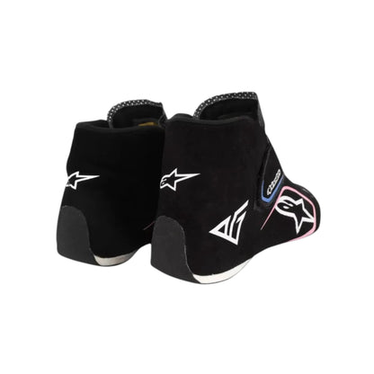 Pierre Gasly 2023 Alpine Monaco GP F1 racing shoes featuring Alpine inspired styling and Monaco Grand Prix detailing