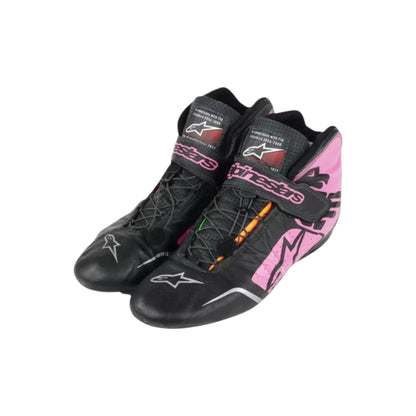 Sergio Perez 2017 F1 racing shoes featuring motorsport inspired styling and racing detailing