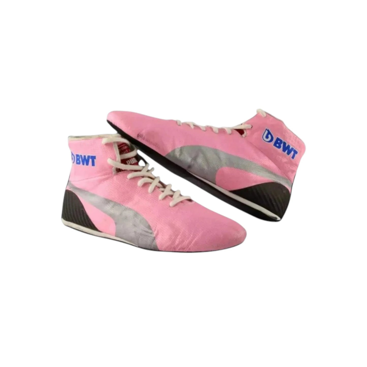 Sergio Perez 2019 Racing Point F1 racing shoes featuring Racing Point inspired styling and motorsport detailing