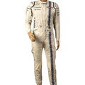Valtteri Bottas 2015 Williams F1 race suit in white with navy blue accents and Martini racing stripes featuring sponsor logos